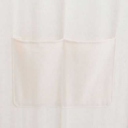 5-Panel Room Divider Cream 200x170x4 cm Fabric