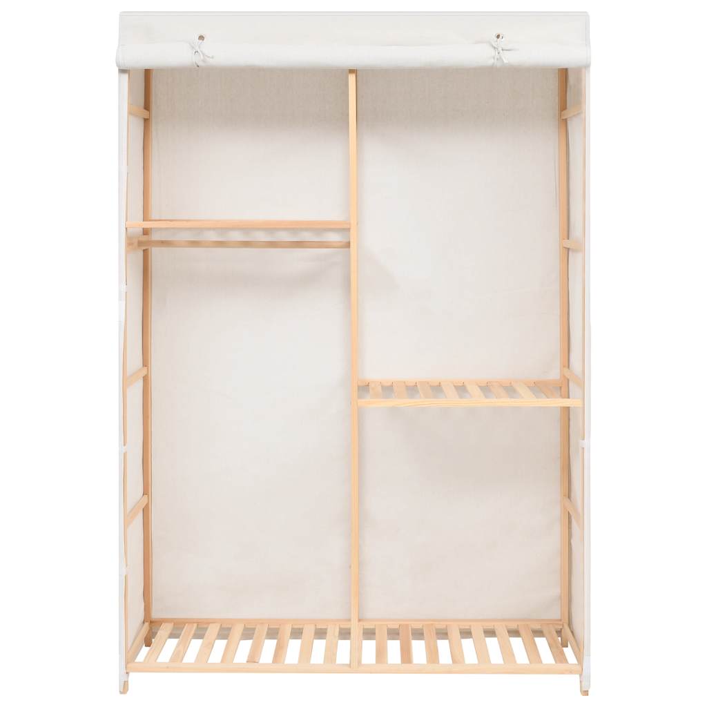 3-Tier Clothes Wardrobe 110x40x170 cm