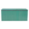 Garden Shed 257x392x181 cm Metal Green