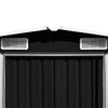 Garden Shed 257x489x181 cm Metal Anthracite