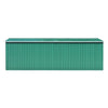 Garden Shed 257x580x181 cm Metal Green