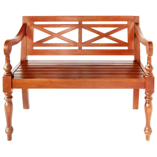 Bench | Dark Brown | Solid mahogany wood | Standard | Durable