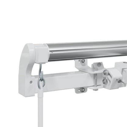 Awning Frame Manual White 450 x 300 cm Aluminium