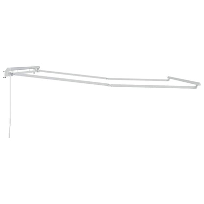 Awning Frame Manual White 500 x 300 cm Aluminium