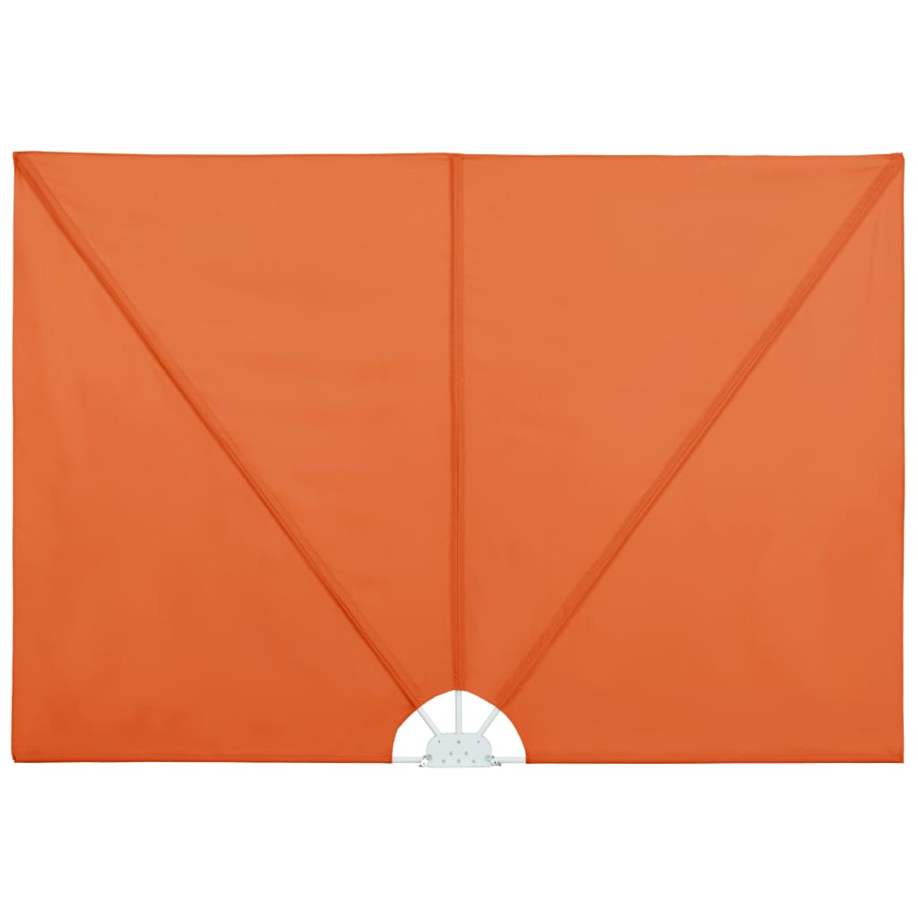 Collapsible Terrace Side Awning Terracotta 240x160 cm