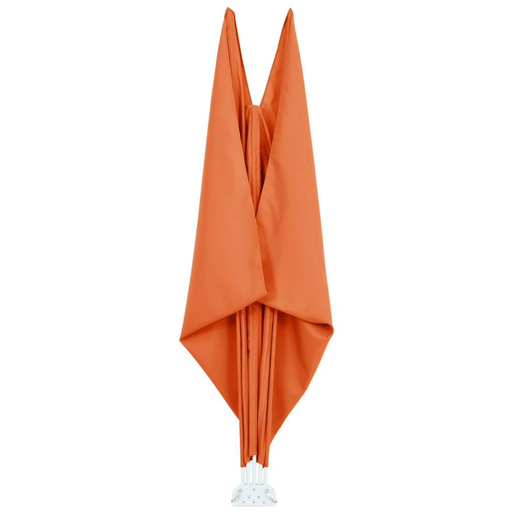 Collapsible Terrace Side Awning Terracotta 300x150 cm