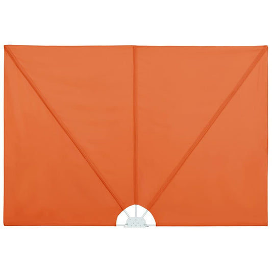 Collapsible Terrace Side Awning Terracotta 400x200 cm
