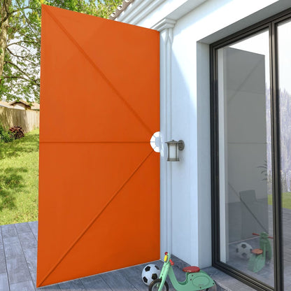 Collapsible Terrace Side Awning Terracotta 400x200 cm