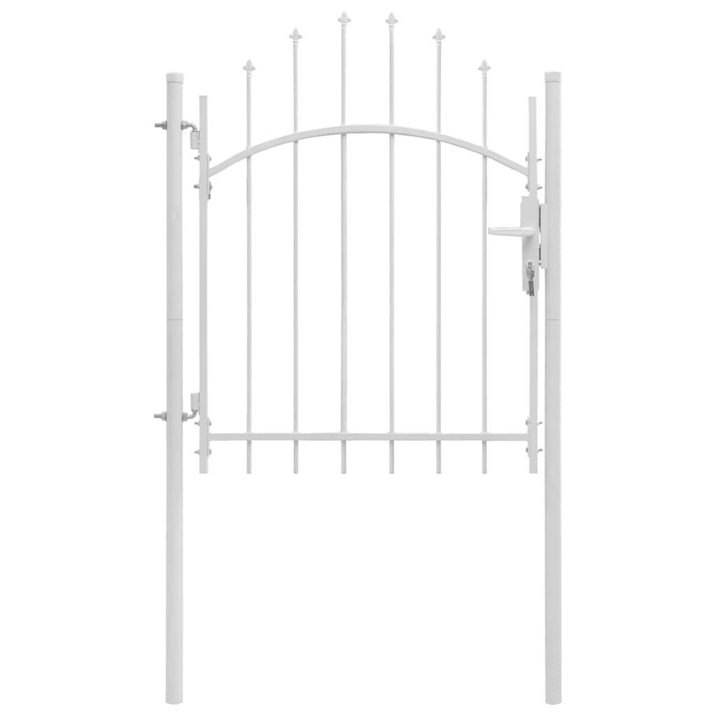 Garden Gate Woerden Steel 3.3x4.1'White
