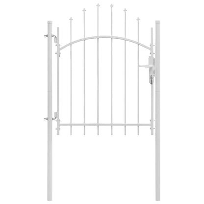 Garden Gate Woerden Steel 3.3x4.1'White