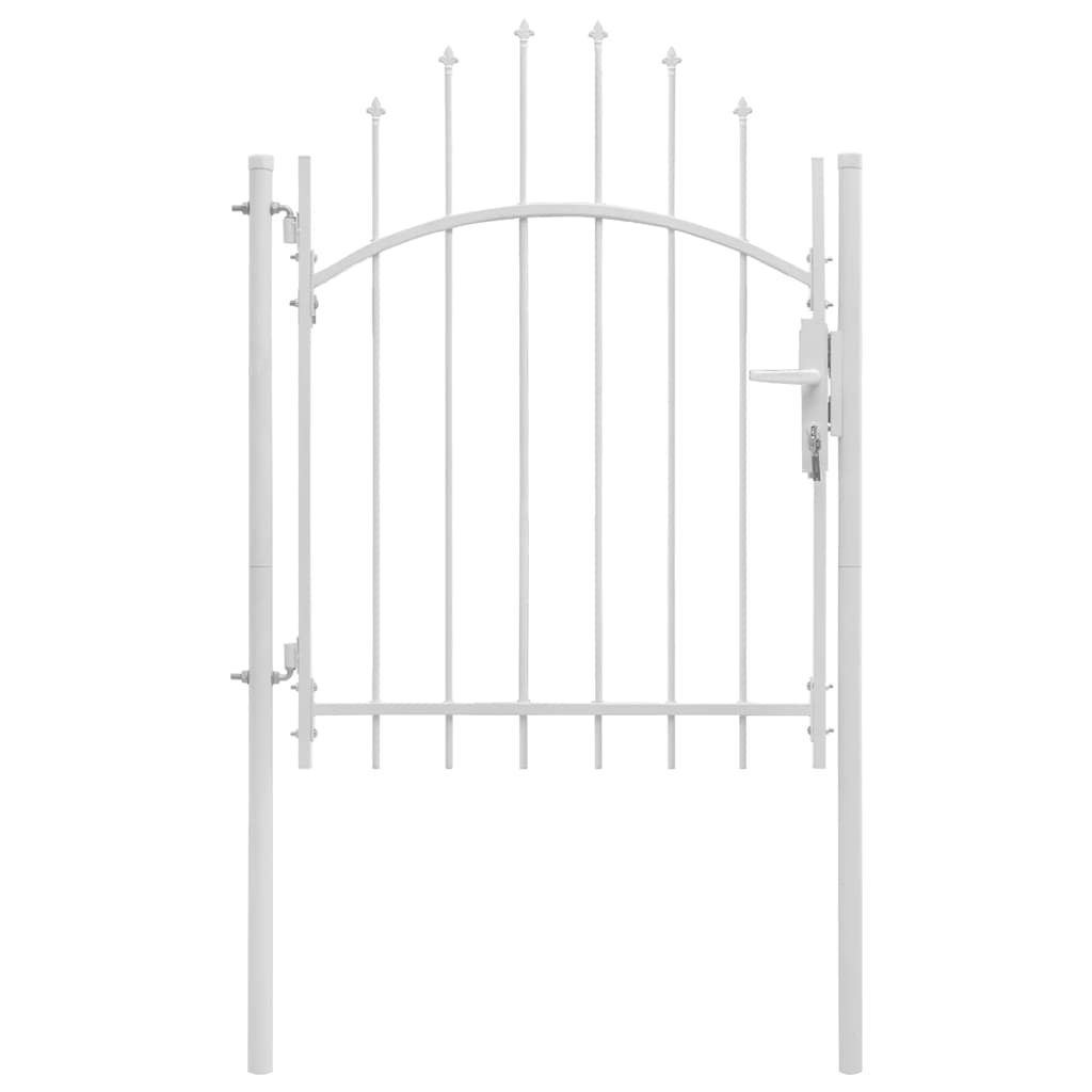 Garden Gate Woerden Steel 3.3x4.9'White
