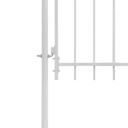 Garden Gate Woerden Steel 3.3x4.9'White