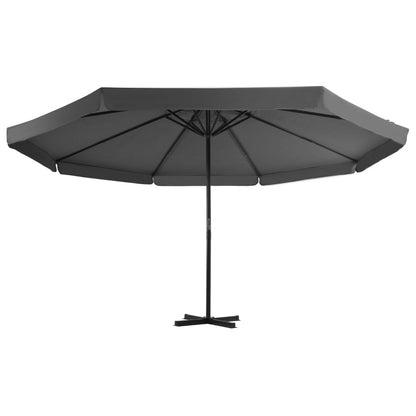 Garden Parasol | Anthracite | Polyester | Large | Foldable