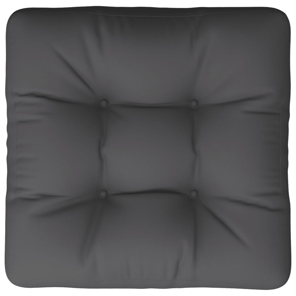 Pallet Cushion Gray 22.8"x22.8"x3.9" Fabric