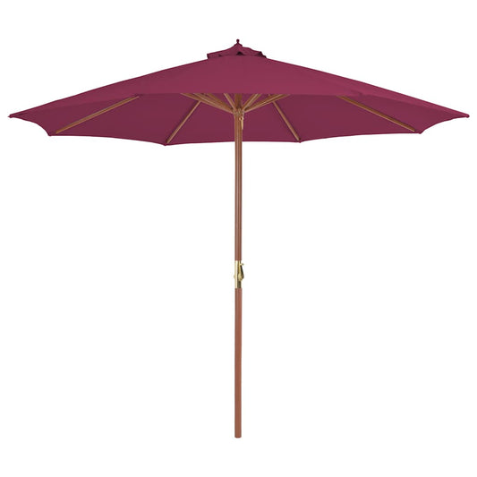 Garden Parasol | Bordeaux Red