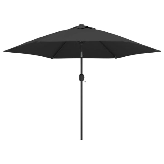 Garden Parasol | Anthracite | Polyester, Steel | 300 cm Diameter