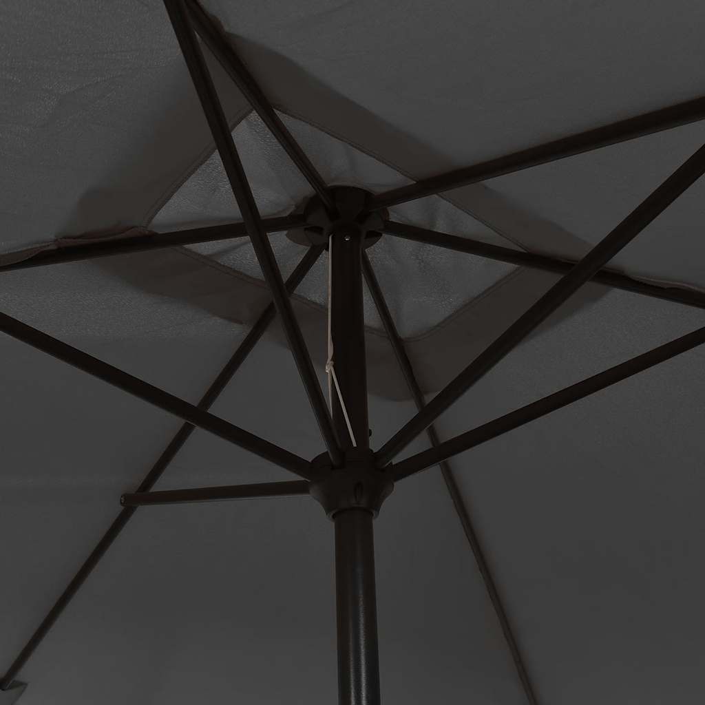 Garden Parasol | Anthracite | Polyester | 300x200 cm | Tiltable