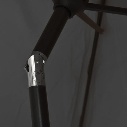 Garden Parasol | Anthracite | Polyester and Steel | Large | Collapsible