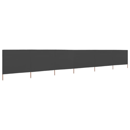 Wind Screen | Grey | Non-woven fabric and wooden pole