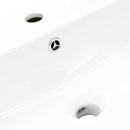 Basin White 47 x 45 x 37 cm Glazed Ceramic