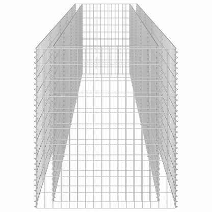 Gabion Raised Bed Silver Galvanized steel