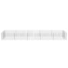 Gabion Raised Bed Galvanised Steel 450x90x50 cm