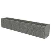 Gabion Raised Bed Galvanized Steel 212.6"x35.4"x39.4"