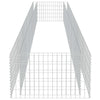 Gabion Raised Bed Galvanised Steel 540x90x50 cm