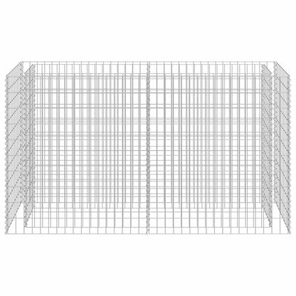Gabion Raised Bed Galvanized Steel 70.9"x19.7"x39.4"