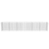 Gabion Raised Bed Galvanized Steel 212.6"x19.7"x39.4"