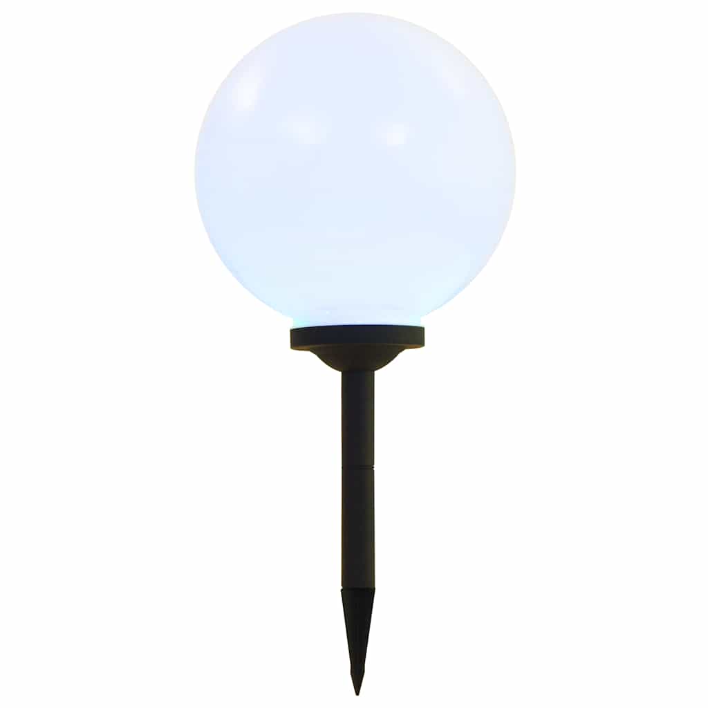Outdoor Solar Lamps 2 pcs LED Spherical 30 cm RGB