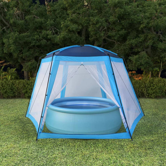 Pool Tent | Blue | Polyester fabric with PA coating | 500x433x250 cm
