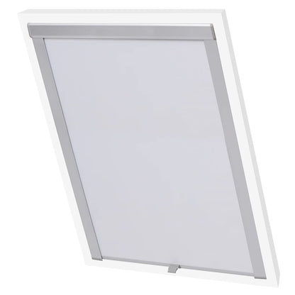 133509 vidaXL Blackout Roller Blind White PK06