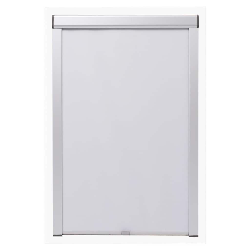 133509 vidaXL Blackout Roller Blind White PK06