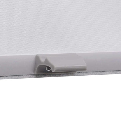 133509 vidaXL Blackout Roller Blind White PK06