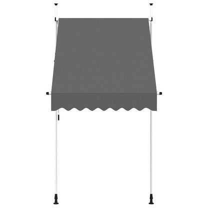 Manual Retractable Awning 150 cm Anthracite