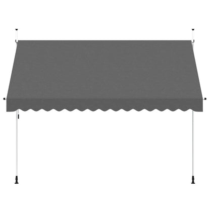 Manual Retractable Awning 350 cm Anthracite