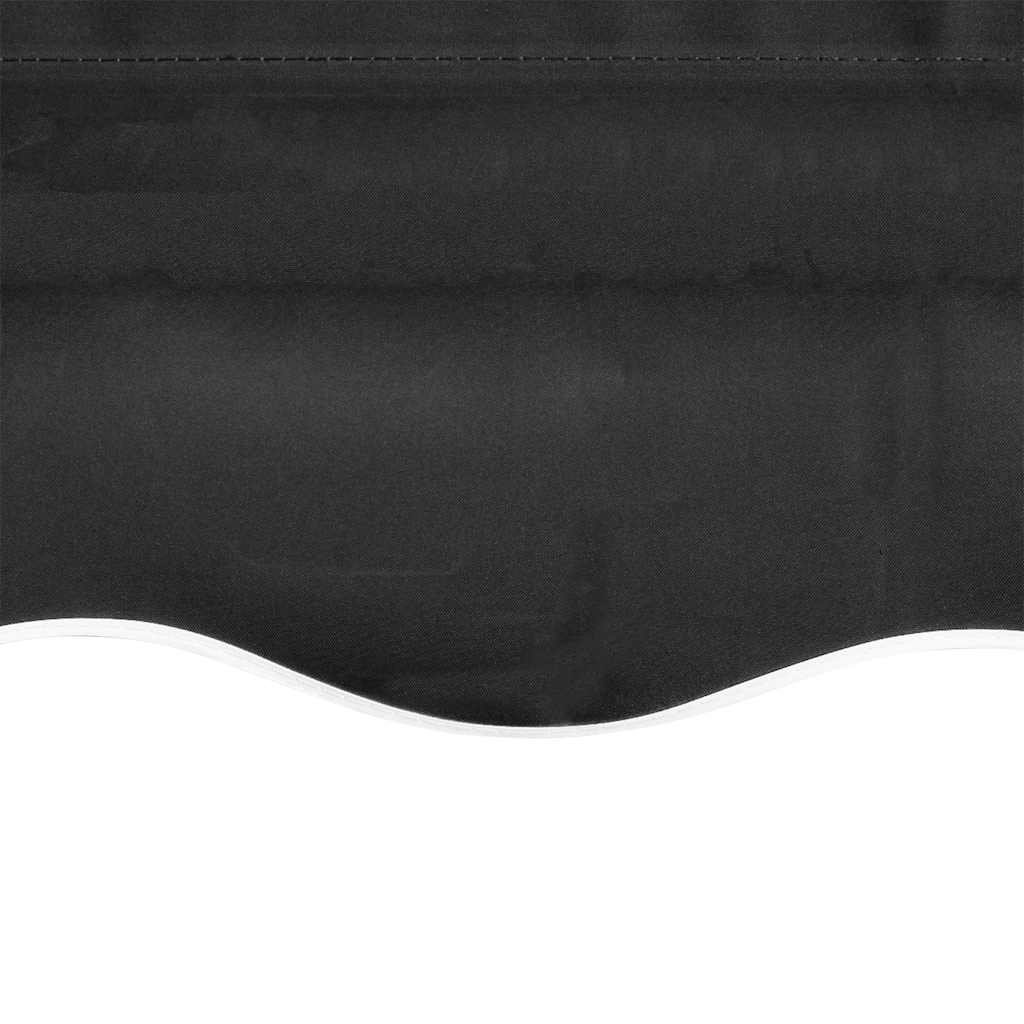 Awning Top Sunshade Canvas Anthracite 3x2.5 m