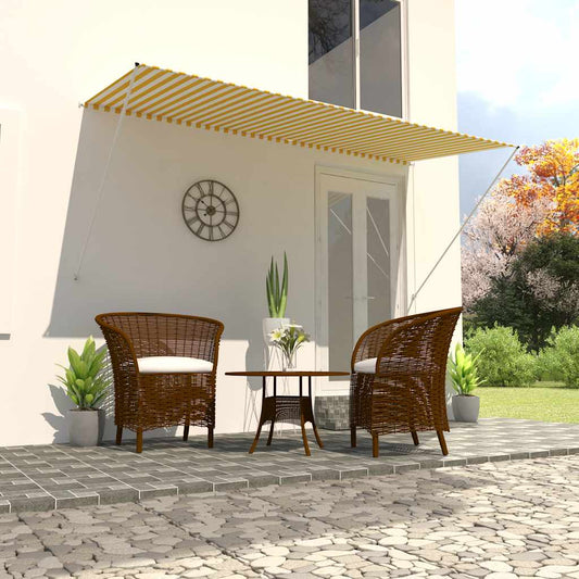 Awning | Yellow and White