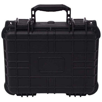 275399 vidaXL Protective Case Black 35x29,5x15 cm (142168)