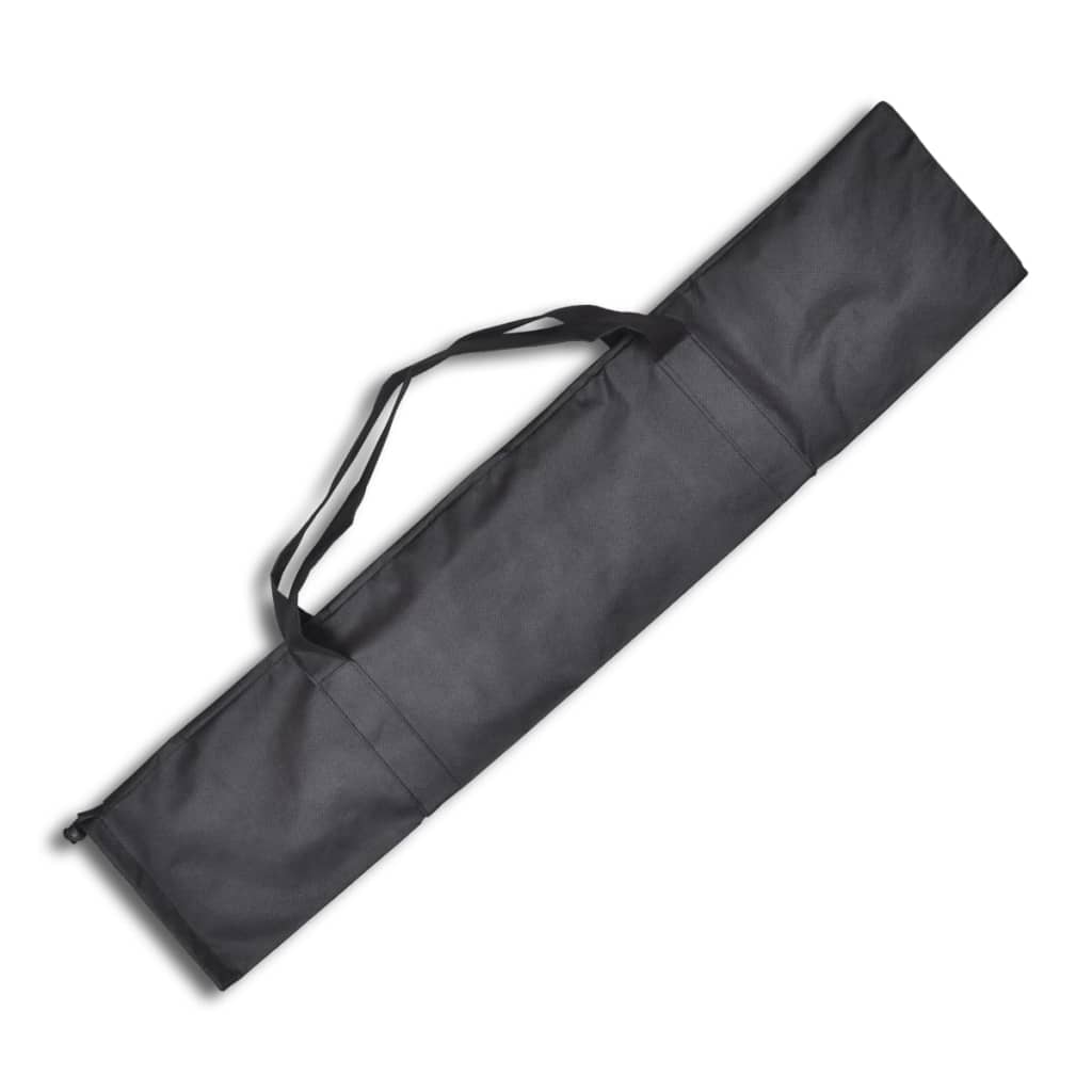 Photo Studio Kit with 3 Cotton Backdrops Adjustable Frame 3x3 m