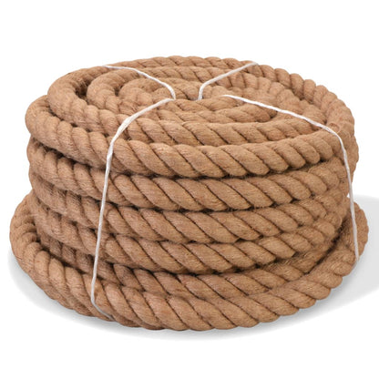 143799 vidaXL Rope 100% Jute 30 mm 50 m