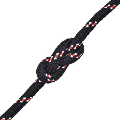 Marine Rope Polypropylene 18 mm 50 m Black