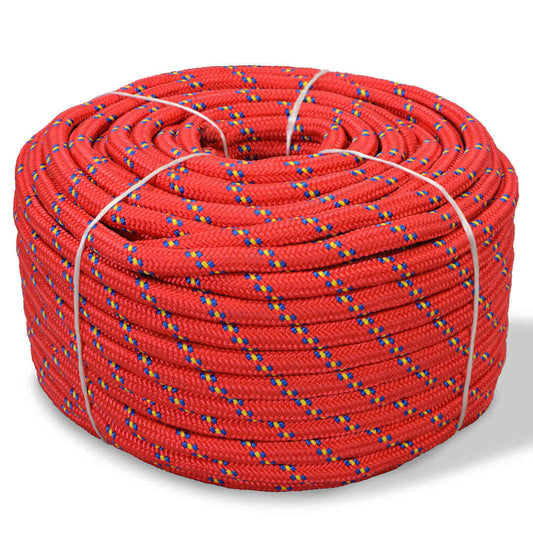 Marine Rope Polypropylene 16 mm 250 m Red