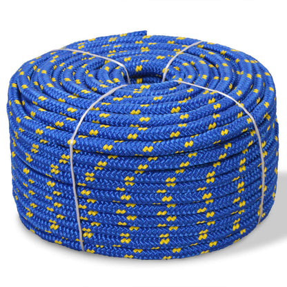 Marine Rope Polypropylene 16 mm 50 m Blue