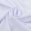 2 pcs Stretch Table Covers with Skirt 120x74 cm White