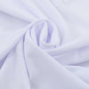 2 pcs Stretch Table Covers with Skirt 150x74 cm White