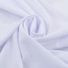 2 pcs Stretch Table Covers with Skirt 180x74 cm White