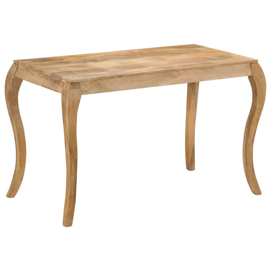 Dining Table | Brown | Solid mango wood | 118 x 60 x 76 cm | Durable