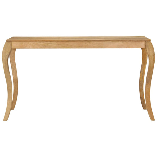 Dining Table | White-washed | Solid mango wood | Medium
